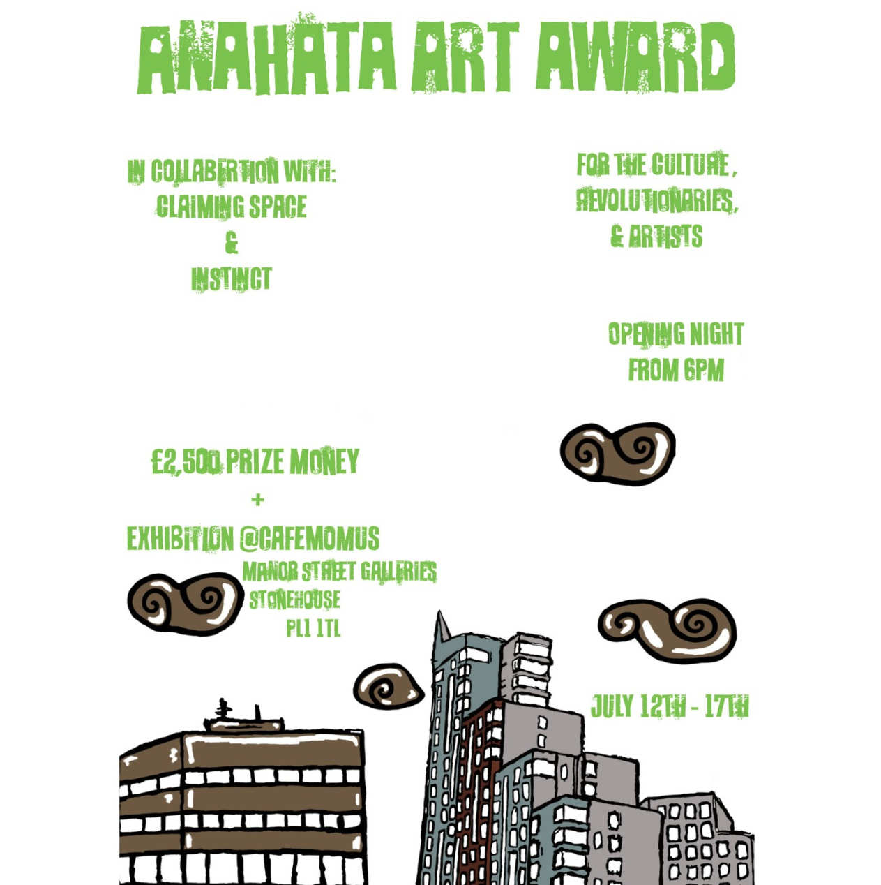 Award poster designed by Anja Anahata
